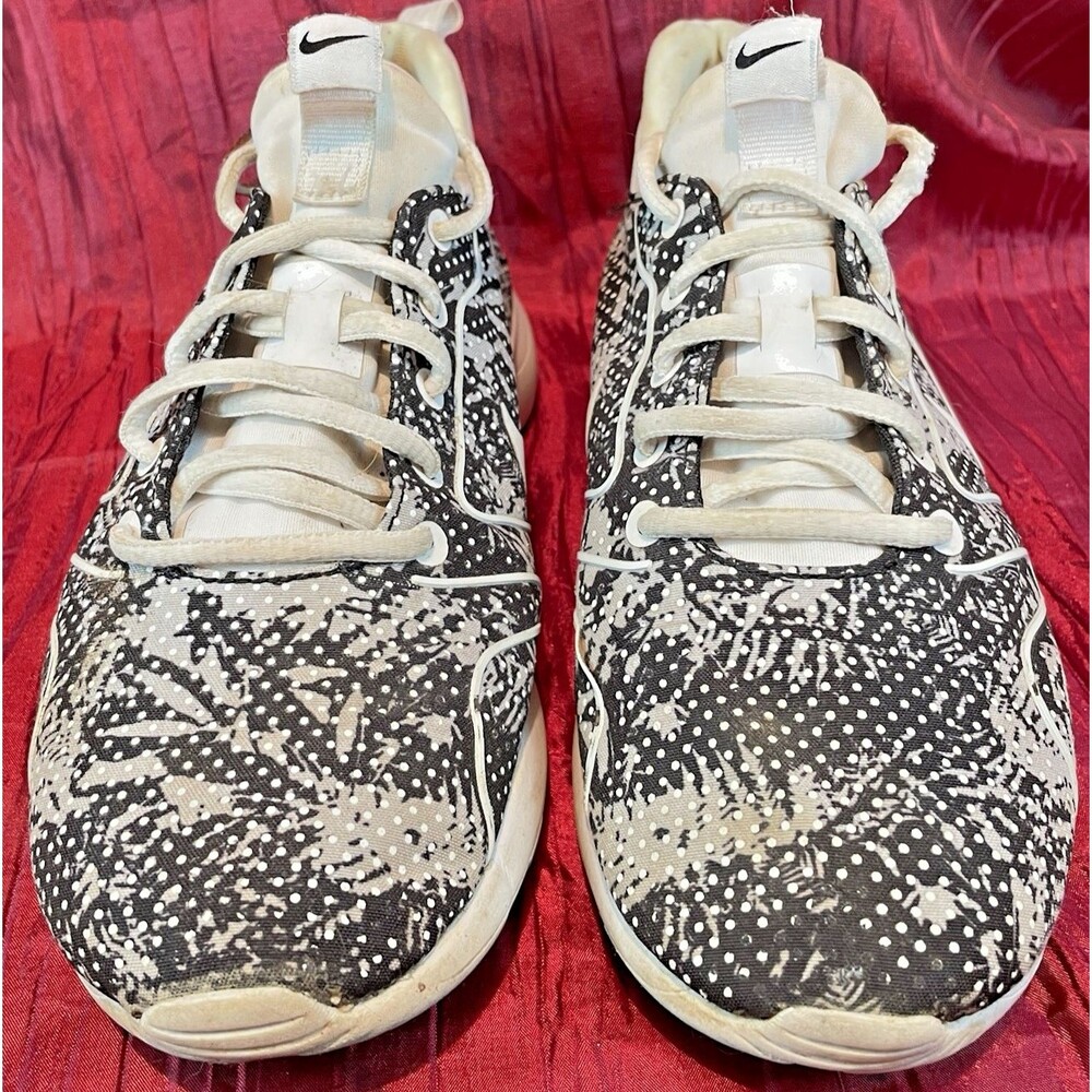 Womens Nike 7 Kaishi 2.0 #833667-011 White/Black Design Running Shoes sz 7 - Picture 4 of 8